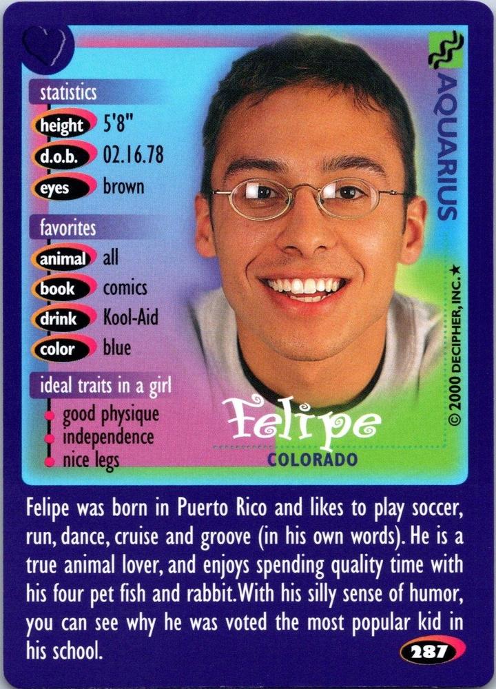 Felipe Colorado #287